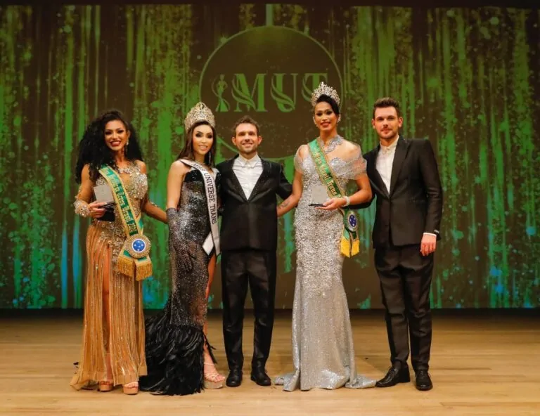 Stephany Vilaça, Luanna Isabelly, Fabiano Biazon, Beatrice Bento e Mateus Ahlert